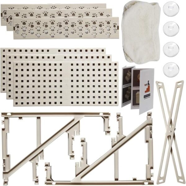 Doggy Steps - Non-Slip 3 Steps Pet Stairs,Holds Up to 50 lbs