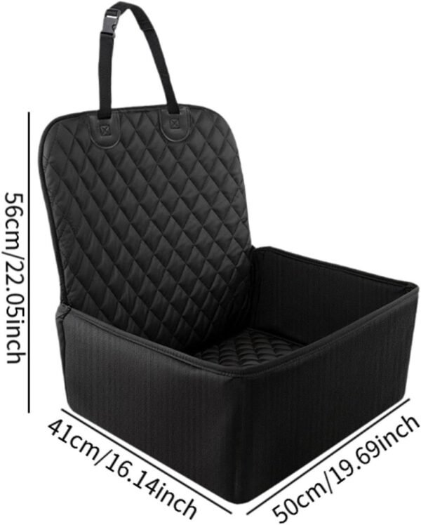 Booster Dog Seat Waterproof Stable Travel Carrier Bed for Puppy SUV Truck Pet Supplies