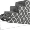 Non-Slip Foam Dog Stair & Pet Ramp, Balanced Indoor Step Support - Foldable Stair Cover
