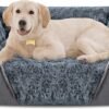 Large Dog Bed for Large Medium Small Dogs, Rectangle Washable Orthopedic Dog Bed, Soft Calming Sleeping Puppy Bed Durable Pet Cuddler with Anti-Slip Bottom