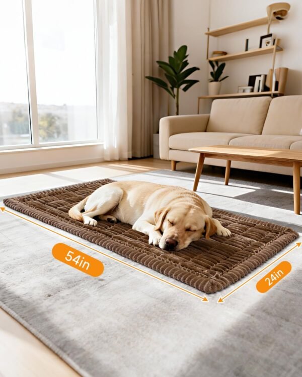 Dog Bed for Car Back Seat, Travel Dog Bed Non-Slip Backseat Pet Car Bed Mat Lightweight & Easy Use and Store for SUVs, Trucks & Sedans