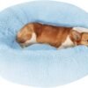 Dog & Cat Bed, Calming Anti-Anxiety Pet Bed for Small Dogs, Fluffy Donut Cushion for Small and Medium Pets