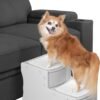Easy Step II Pet Stairs, 2 Step for Cats/Dogs up to 150 Pounds, Portable, Removable Washable Carpet Tread, No Tools Required