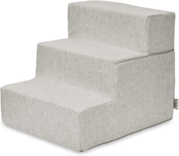 Non-Slip Foam Dog Stair & Pet Ramp, Balanced Indoor Step Support - Foldable Stair Cover