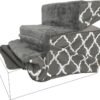 Non-Slip Foam Dog Stair & Pet Ramp, Balanced Indoor Step Support - Foldable Stair Cover