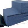 Non-Slip Foam Dog Stair & Pet Ramp, Balanced Indoor Step Support - Foldable Stair Cover