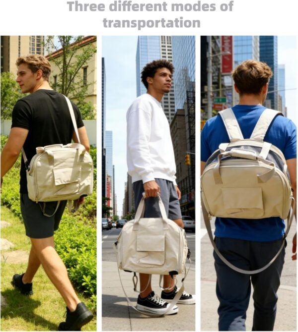 Cat Dog Backpack Carrier, Portable Cat Dog Tent, Expandable Large Soft Pet Carrier Backpack for Small Cats Dogs Puppies, Cats Travel Carrier Airline Approved Suitable for Hiking Camping Journey