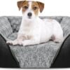 Large Dog Bed for Large Medium Small Dogs, Rectangle Washable Orthopedic Dog Bed, Soft Calming Sleeping Puppy Bed Durable Pet Cuddler with Anti-Slip Bottom