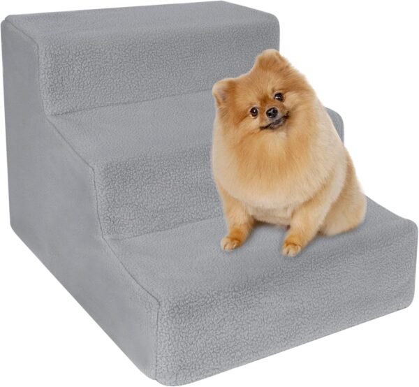 Doggy Steps - Non-Slip 3 Steps Pet Stairs,Holds Up to 50 lbs