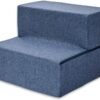 Non-Slip Foam Dog Stair & Pet Ramp, Balanced Indoor Step Support - Foldable Stair Cover