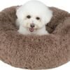Dog House Bed Crate Mat Tent Indoor Round Soft Plush for Small, Medium, and Large Breeds