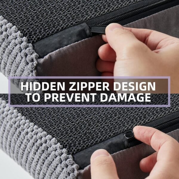 Dog Stairs for Small Dogs, 3-Step Dog Stairs for High Beds and Couch, Pet Steps for Small Dogs and Cats，Non-Slip Stable Indoor Dog Steps