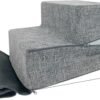 Non-Slip Foam Dog Stair & Pet Ramp, Balanced Indoor Step Support - Foldable Stair Cover