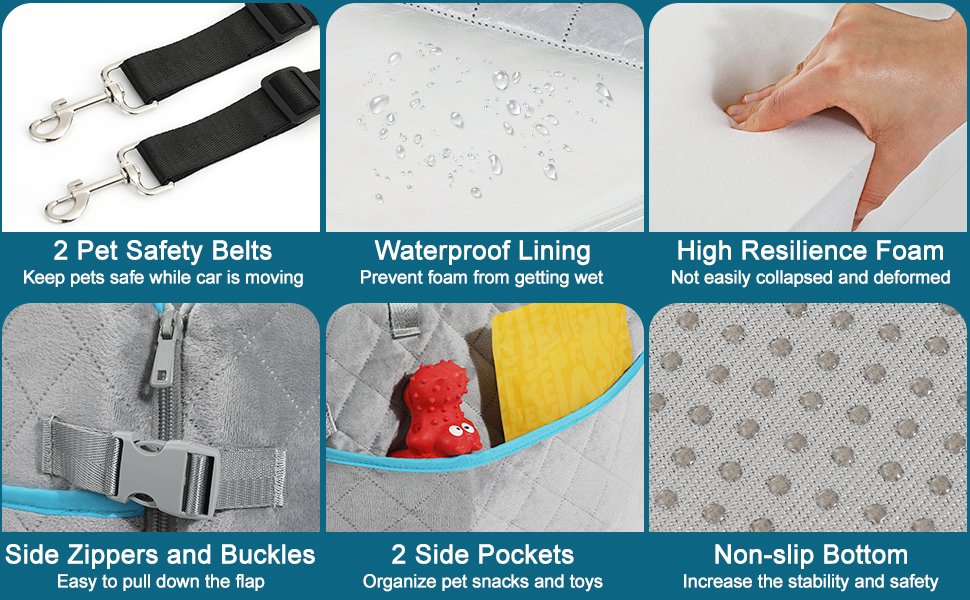 dog car seat for small dogs dog booster car seat car seat for dogs dog car bed dog car seat cover