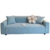 All-Seasons Polar Fleece Elastic Full Wrap Anti-Scratch Couch Cover