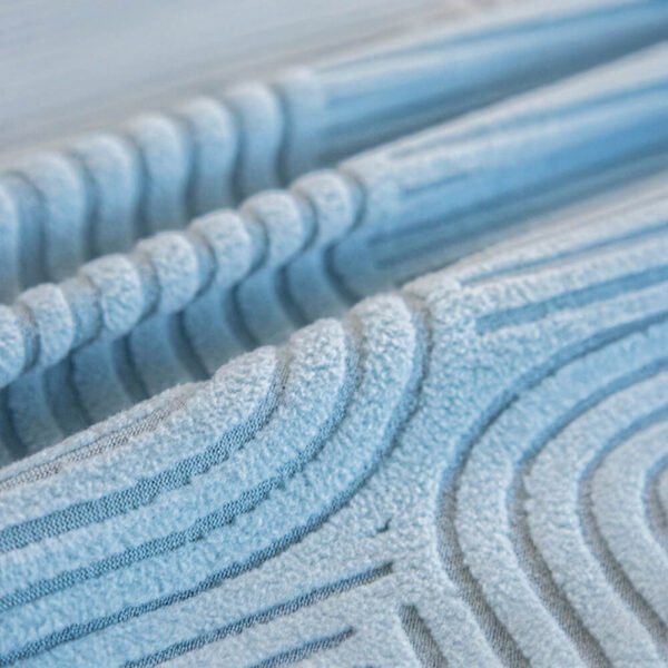 All-Seasons Polar Fleece Elastic Full Wrap Anti-Scratch Couch Cover