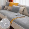 All Seasons Water-Resistant Colorblock Anti-Slip Couch Cover for Pets and Kids