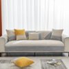 All Seasons Water-Resistant Colorblock Anti-Slip Couch Cover for Pets and Kids