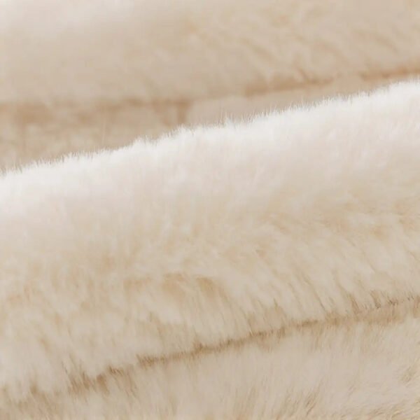 Fluffy Comfort Plush Furniture Protection Decorative Couch Cover