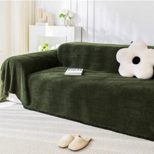 Soft Plush Water-resistant Multi-Purpose Furniture Protection Couch Cover