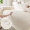 Soft Water-resistant Teddy Plush Throw Couch Cover
