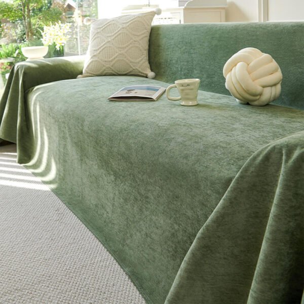 Soft and Waterproof Scratch-Resistant Non-Linting Throw Couch Cover