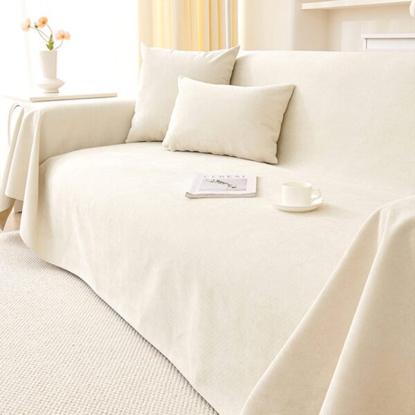 Soft and Waterproof Scratch-Resistant Non-Linting Throw Couch Cover