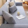 Jacquard Chenille Fabric Water-resistant & Oil-proof Couch Cover