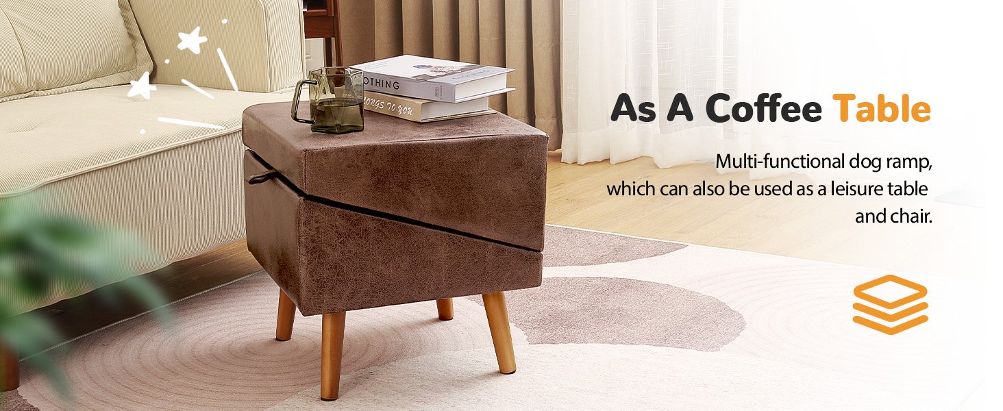 dog ramp As A Coffee Table