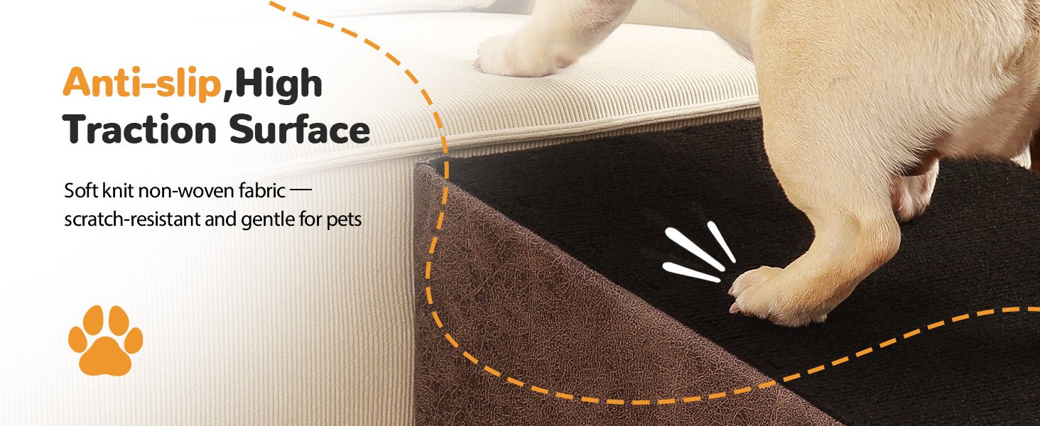 split ottoman dog ramp