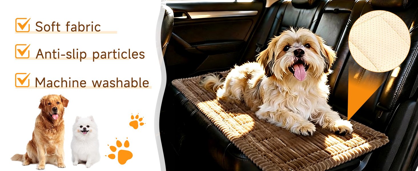 dog bed for car back seat