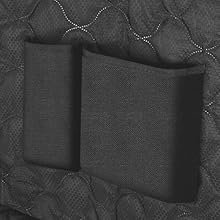 PETICON Dog Car Seat Cover with Mesh Window, 100% Waterproof Dog Seat Cover for Back Seat